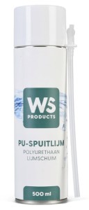 WS PU-Spuitlijm 500ml A. van Elk BV